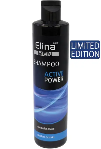 [954289  ZEN06] Shampoo Elina 300ml pour homme Active Power