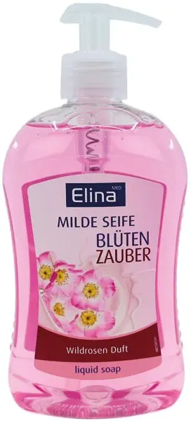 Savon liquide Elina fleur magique rose 500ml