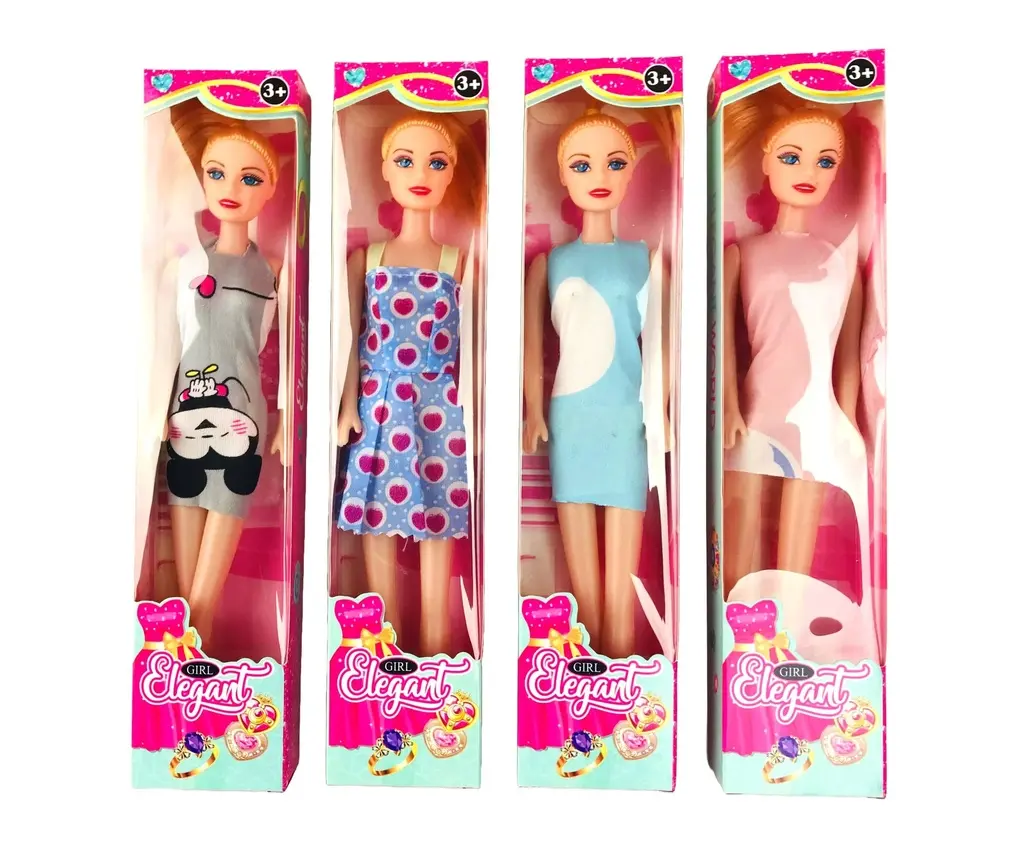 Fashion doll, 28 x 6 x 3 cm