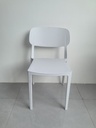 CHAISE CERES BLANC EN PLASTIQUE 