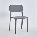 [DIC-P659GRIS] CERES GRAY PLASTIC CHAIR