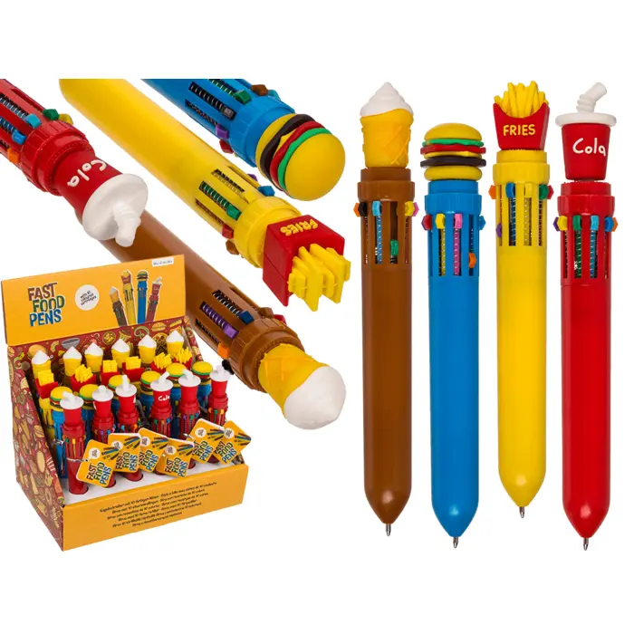 [29/2726 ZEN06] Stylo bille 10 couleurs