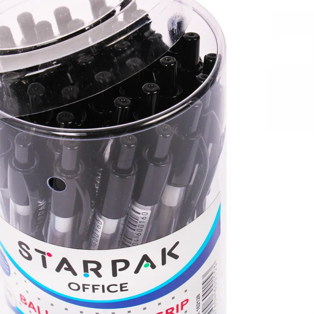 Stylo retractable 0.5 noir starpak 162129
