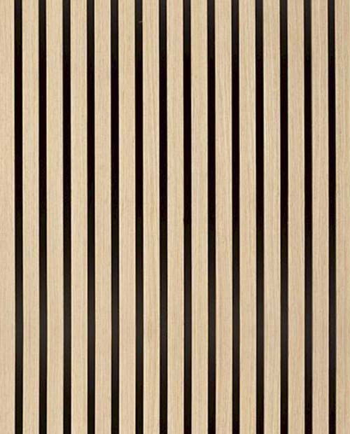 WOODEN SLAT PANELS WHITE OAK 28c 2400*600*21mm