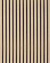 WOODEN SLAT PANELS WHITE OAK 28c 2400*600*21mm