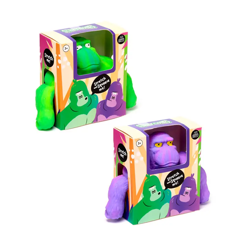 Jouet A presser elastique Gorilla 18 cm