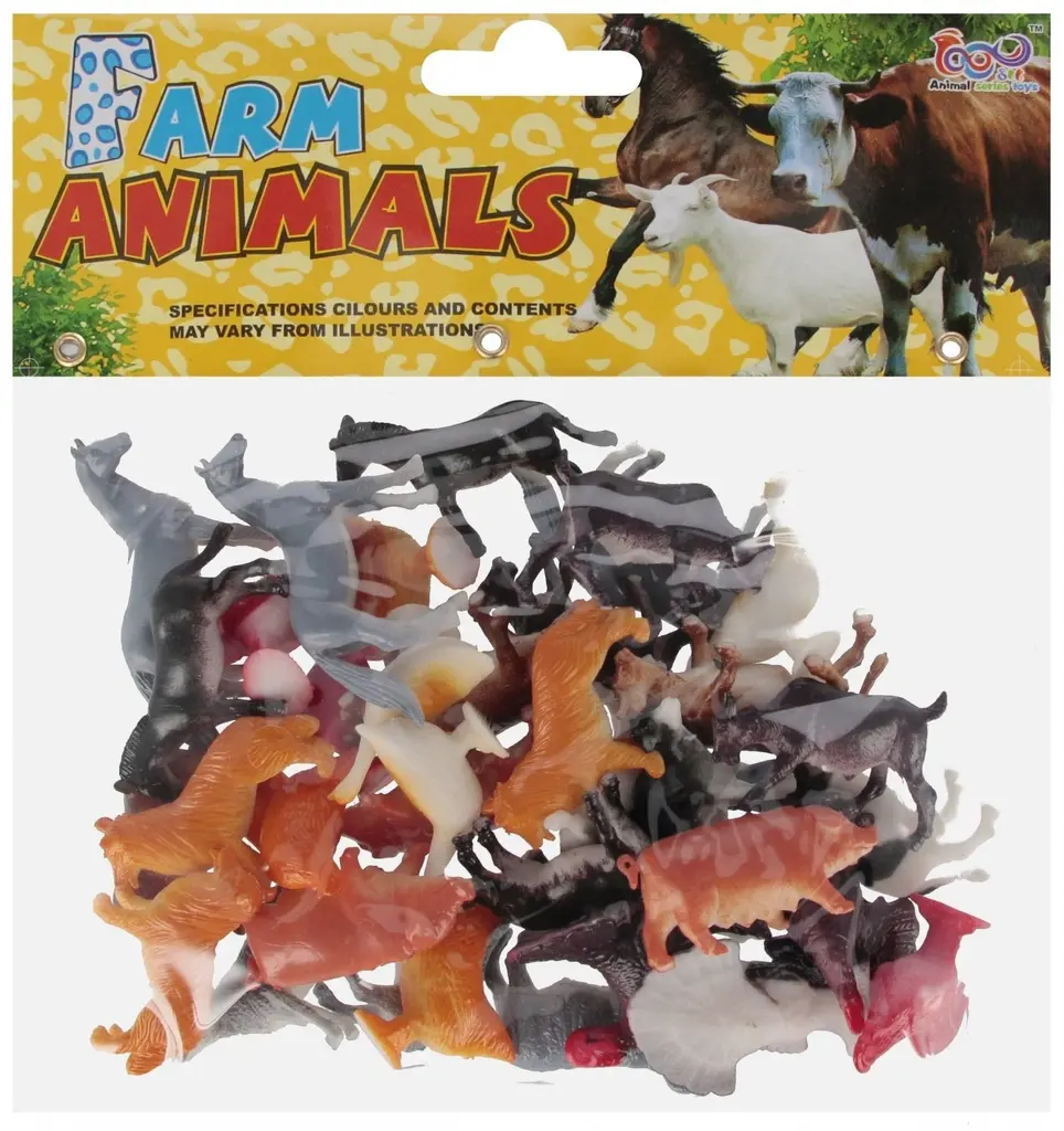 Farm animals Animaux de campagne 36 pièces