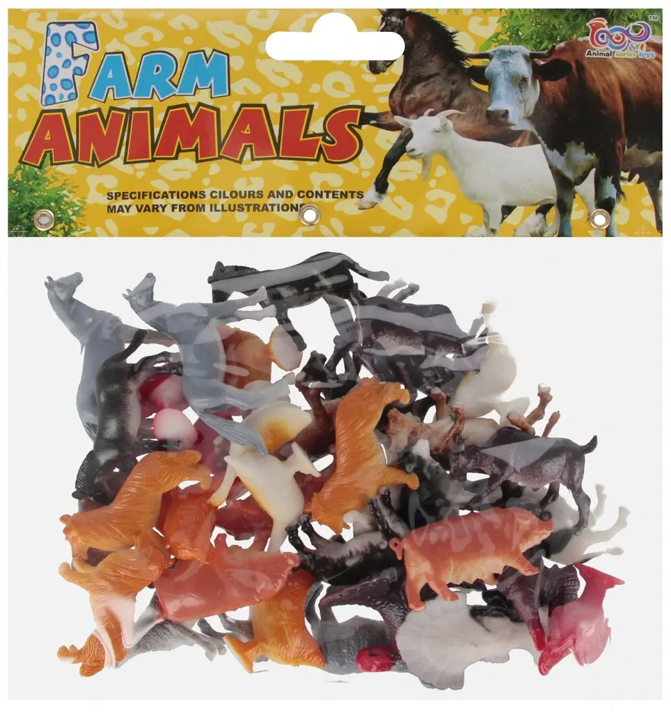 [545730 ZEN06] Farm animals country animals 36 pieces