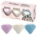 [BATH65 ZEN06] Lot de 3 bombes de bain chat Pusheen 