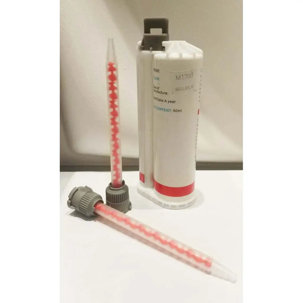 PUR White Glue 50 ml for Solid Surface with 2 Nozzles