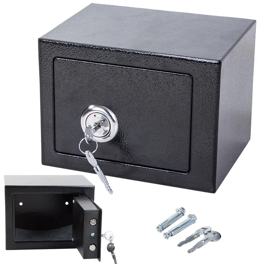 [01781 ZEN06] Domestic safe, box with key, solid e