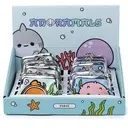 [PUR133 ZEN06] Porte-Monnaie Fermeture Click Clac Animaux Marins