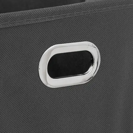 Dark gray storage box 15x31