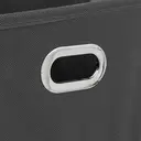 [160384A ZEN06] Dark gray storage box 15x31