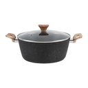 Casserole en aluminium forgÃ© noir