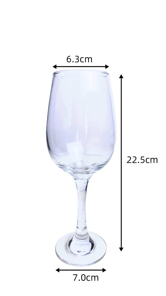 Pack of 6 Red Wine glasses 440 ml