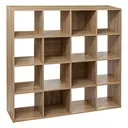 [193570 ZEN06] Shelf 16 compartments 15mm natural beige mix (2Carton)