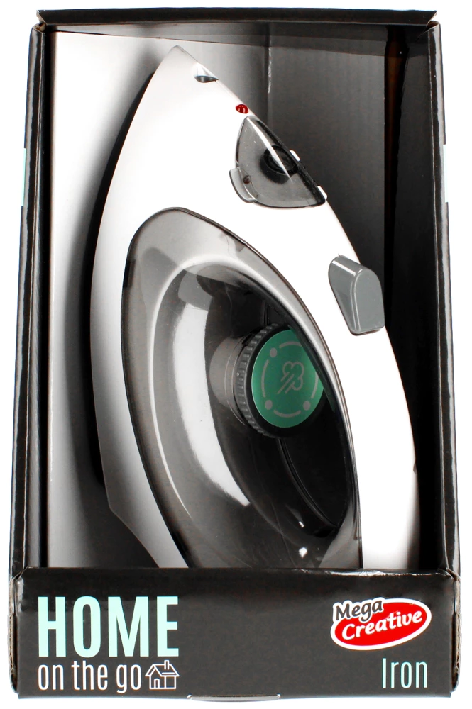 Toy iron with light and steam sound effect 23x13x10 cm