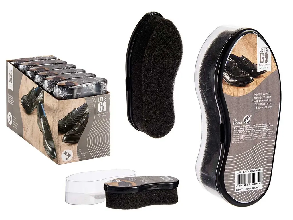 Nettoyant pour chaussures en eponge
