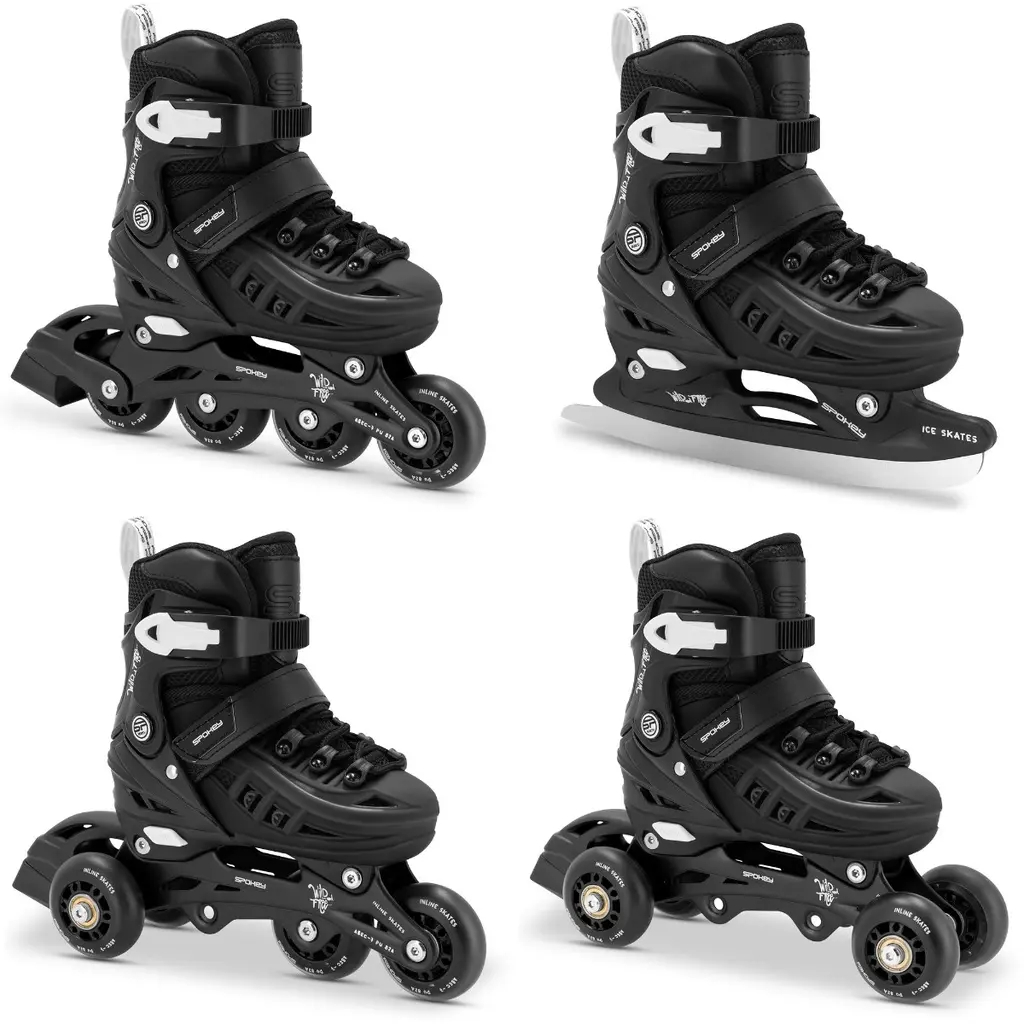 Skate 4 en 1  34-38BK 