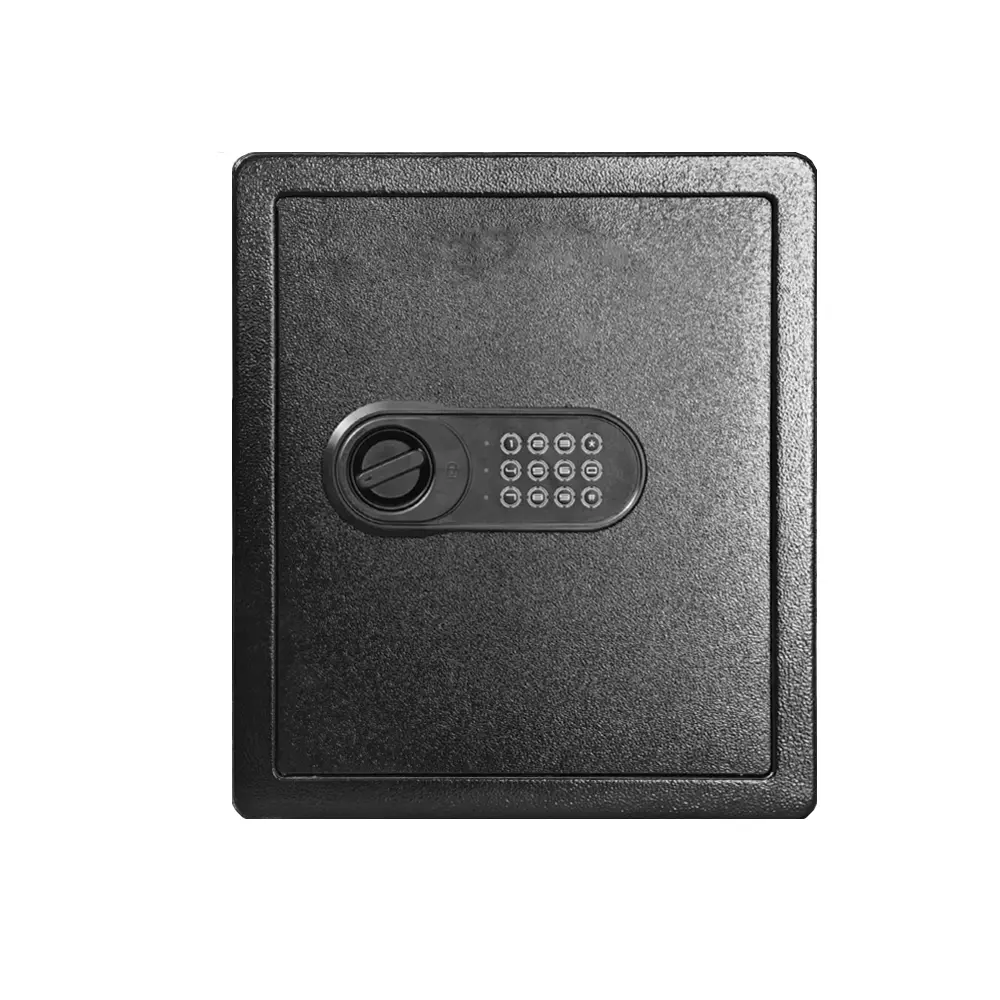 Black safe 42L with electronic keypad 350x420x320mm