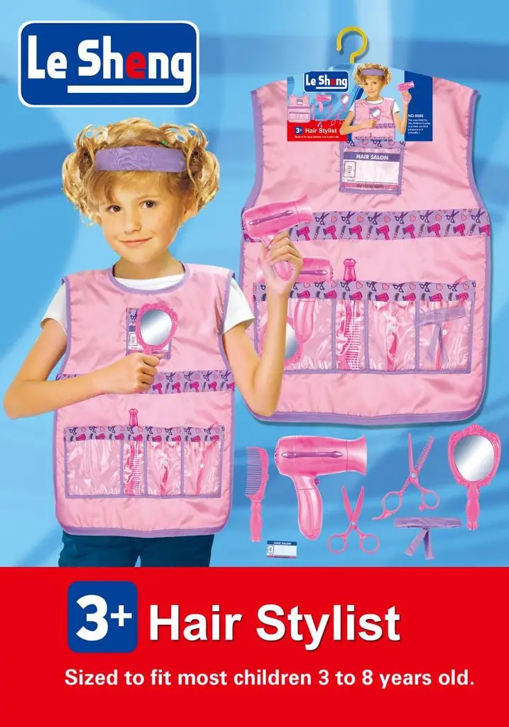 [0986-1] Hairdresser costume 3-8 years old