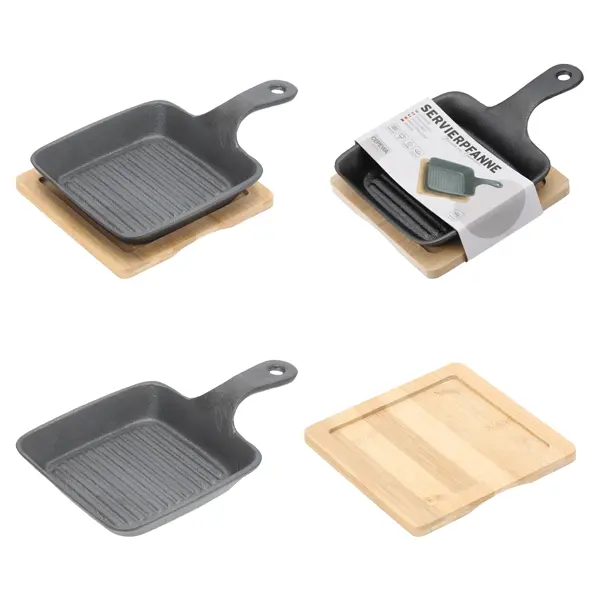 Cast Iron Serving Pan, 1 Handle