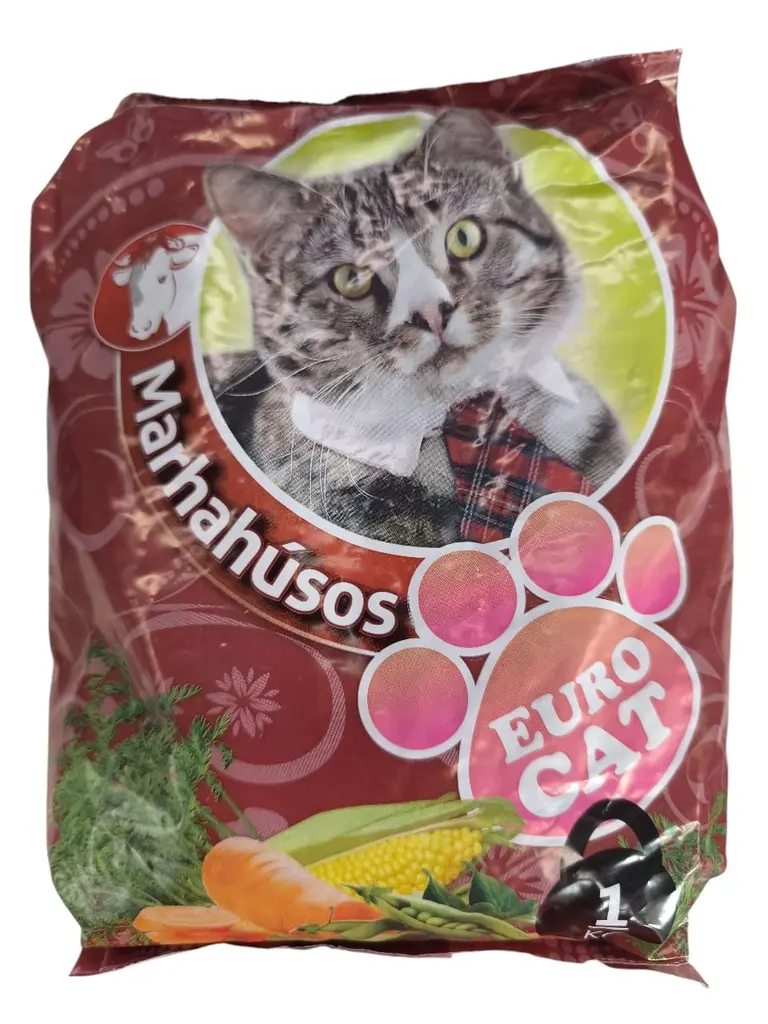 [1kg ZEN06] Eurocat dry cat food with beef 1 kg