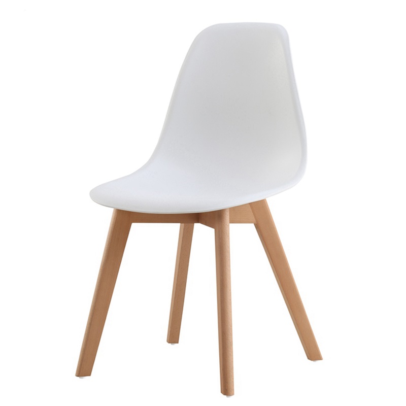 CHAIR GOURMET PACK OF 2- WHITE SHELL