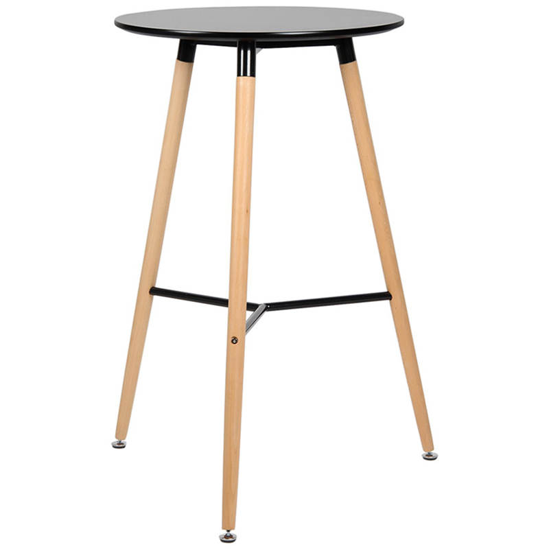Table OSCAR haute ronde en bois