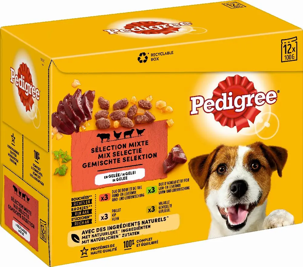 Pedigree mp land selection, 12x100g