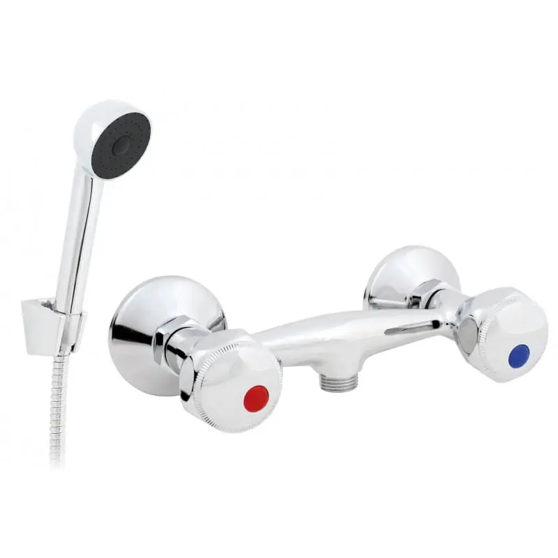 Mitigeur de douche mural standard sans douche
