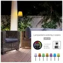 [LA0007 ZEN06] Solar outdoor floor lamp