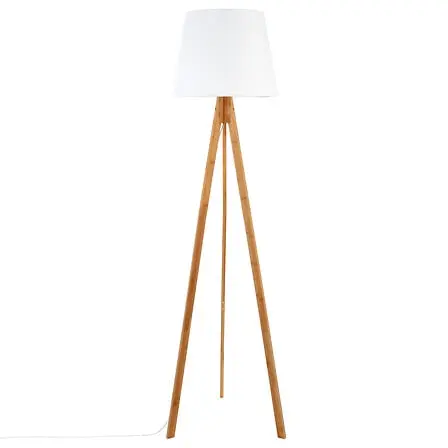 Bahi White Tripod Floor Lamp H160