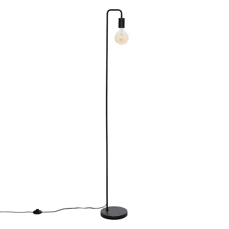 [155381B ZEN06] Lampadaire noir Keli H150