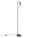 [155381B ZEN06] Black floor lamp keli H150