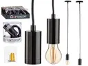 [61698 ZEN06  ] Lampe a suspension acier noir