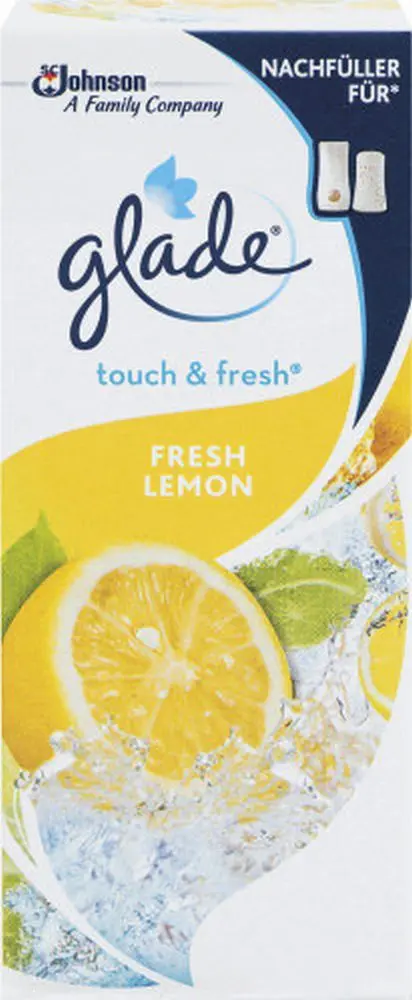 Glade touch & fresh recharge fr.lemo, 10ml
