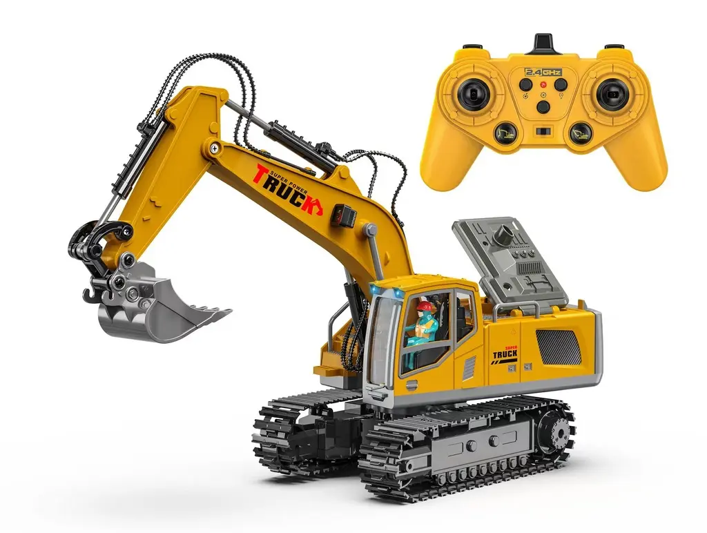 Excavateur télécommandé C13, batterie USB