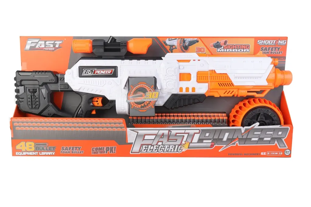 Fusil Nerf automatique Fast Pioneer électrique