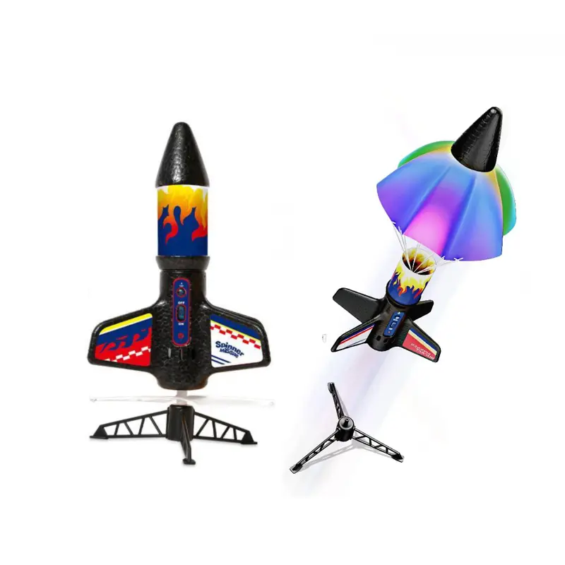 Starship Rechargeable Parachute Rocket in EPP Foam