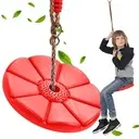 [01534_CZE ZEN06] Balancoire de jardin pour enfants, disque de fleur
