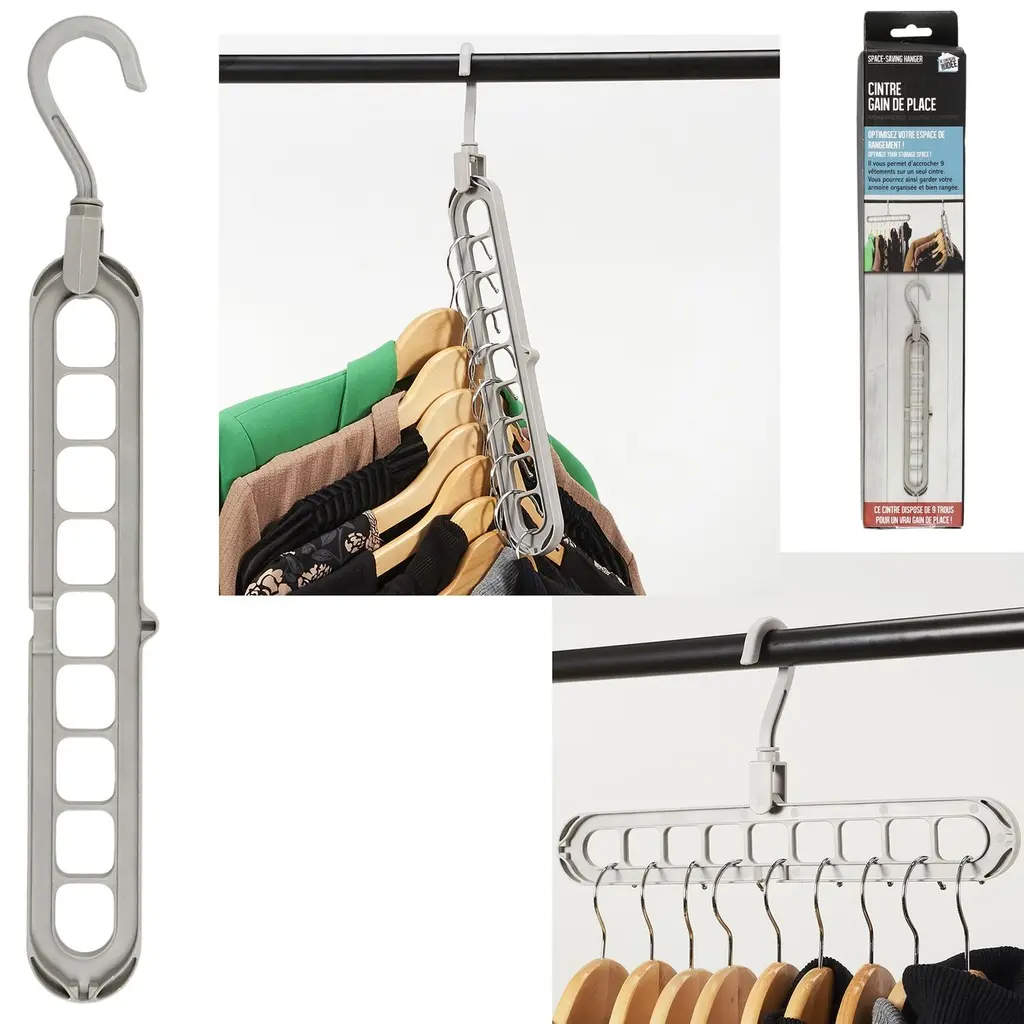 Cintre magique gain de place