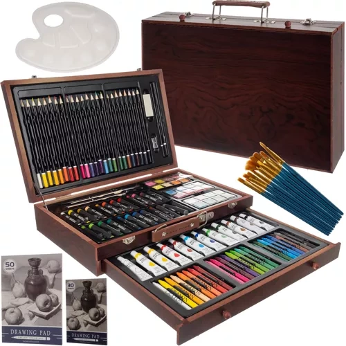 [00021644 ZEN08] Artistic Paint Set 128pc