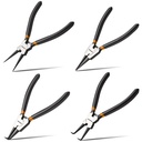 [00022159 ZEN08] Lot de 4 pince a anneaux