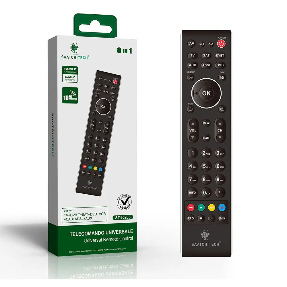 Télécommande universelle 8 appareils