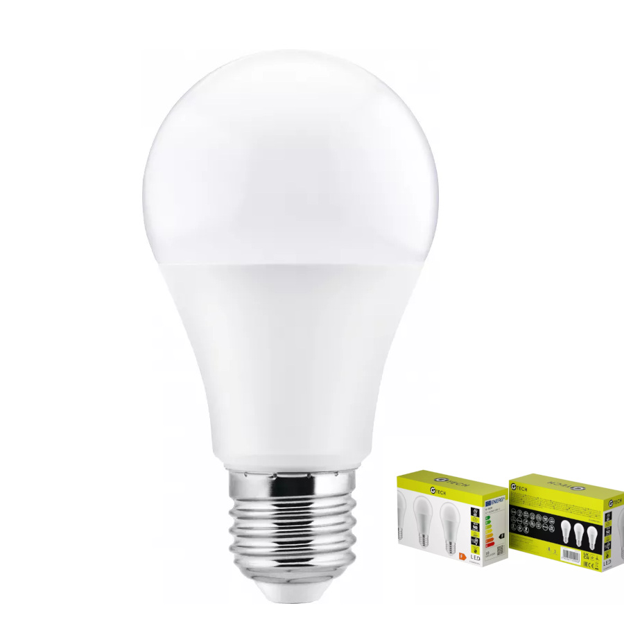 LOT DE 3 Ampoule LED G-TECH, A60, E27, 10,0 W, 940 lm, 4 00