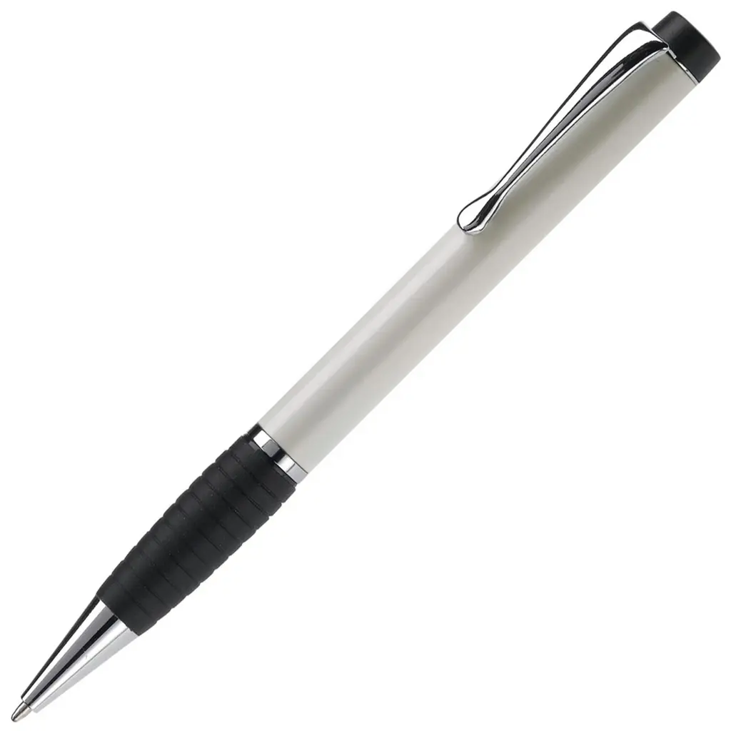 [LT87842-N0028 ZEN11] Atlanta, pearly white metal pen