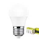 [GT-B45CWW5W-3 ZEN11] Set of 3 LED Bulbs G-TECH, B45, E27, 5.0W, 400lm, 3000K