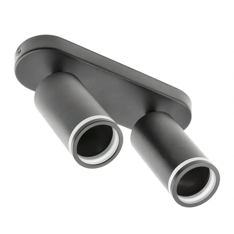 [OS-SOL-2GU10-10 ZEN11] Plafonnier SOLIS, aluminium, 55x100mm, IP20,